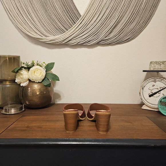 MiiM Brick Up Your Feet Heel Sz 8.5 - Picture 5 of 7